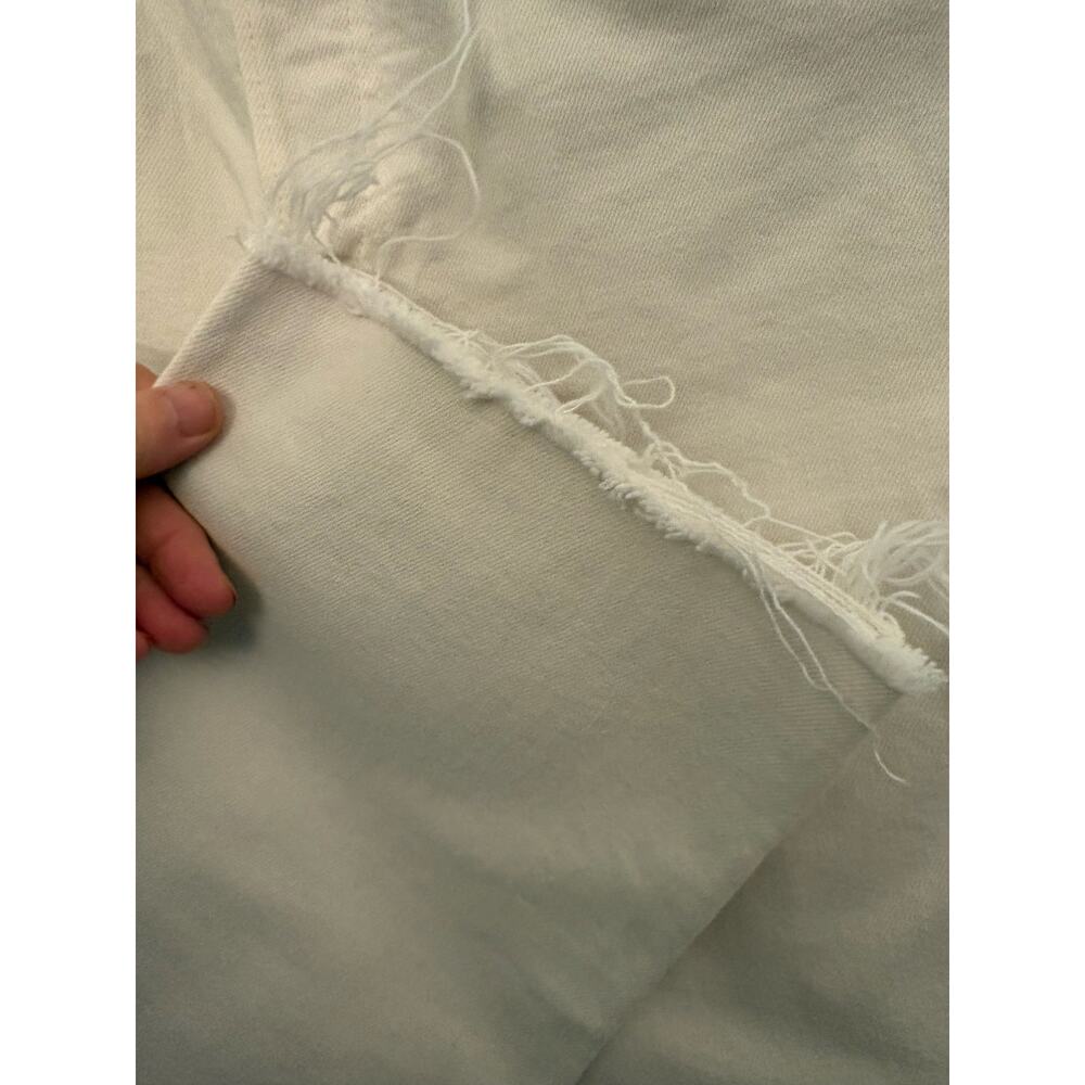 Frank & Eileen White Monaghan Frayed Hem Jeans Size 29 - Picture 7 of 9